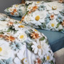 Бавовняна постільна білизна cotton 5D Квітковий Декор в Leron - фото 5